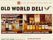 Tablet Screenshot of oldworlddeli1.com